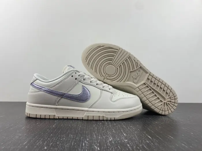 Nike Dunk Low Womens "Sail/Oxygen Purple" 