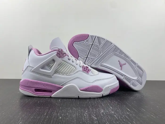 AIR JORDAN 4 WHITE AND PINK 