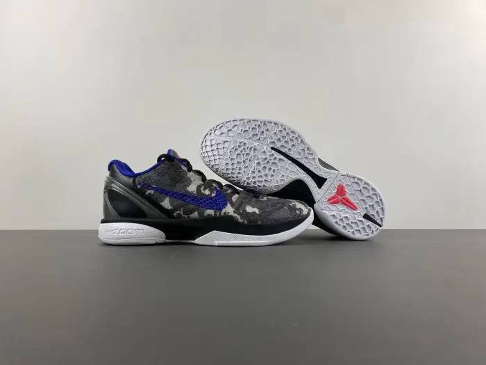 Nike Kobe 6 Urban Camo Concord Grey Black-White 