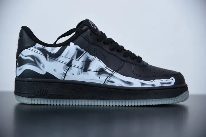 Nike Air Force 1 Low Black Skeleton  DDC519