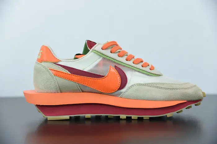 Fragment Design x Sacai x Nk LDWaffle  Orange 