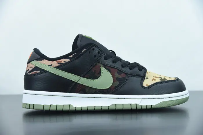 Nike Dunk Low “Black Multi Camo” 