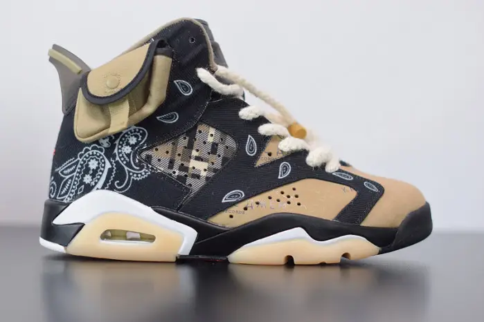 Travis Scott X Air Jordan 6 "Paisley Print" 