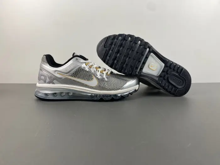 Nike Air Max 2013 Metallic Silver Gold  BBF1674