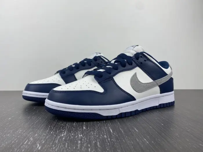 Nike Dunk Low Summit White Midnight Navy - 