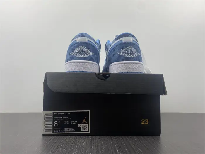 Air Jordan 1 Low Washed Denim 