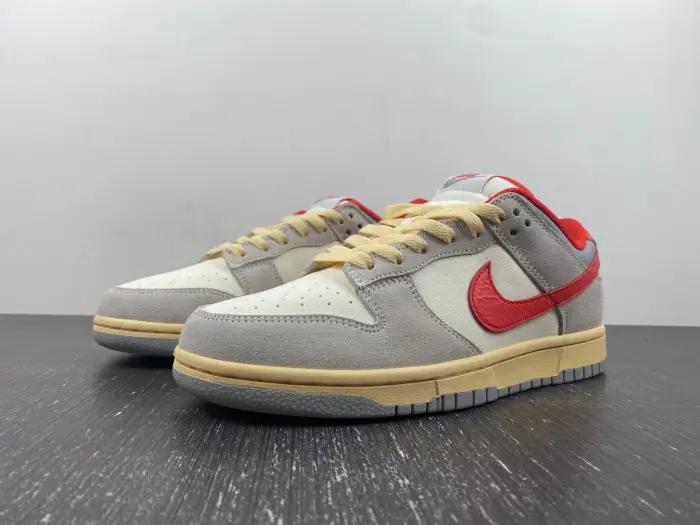 Nike Dunk Low "Grey Red" Athletic Department 