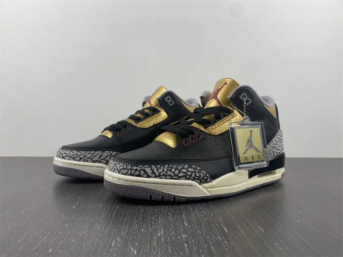 AIR JORDAN 3 WMNS “BLACK GOLD” 