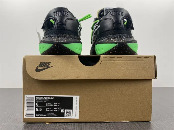 Nike Blazer Low x OFW "Black   Green" 