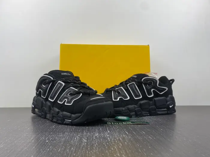 AMBUSH x Nike Air More Uptempo Low Black White 