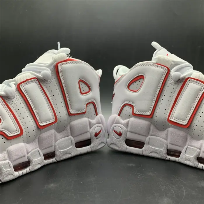 Nike Air More Uptempo 'White Varsity Red' - 