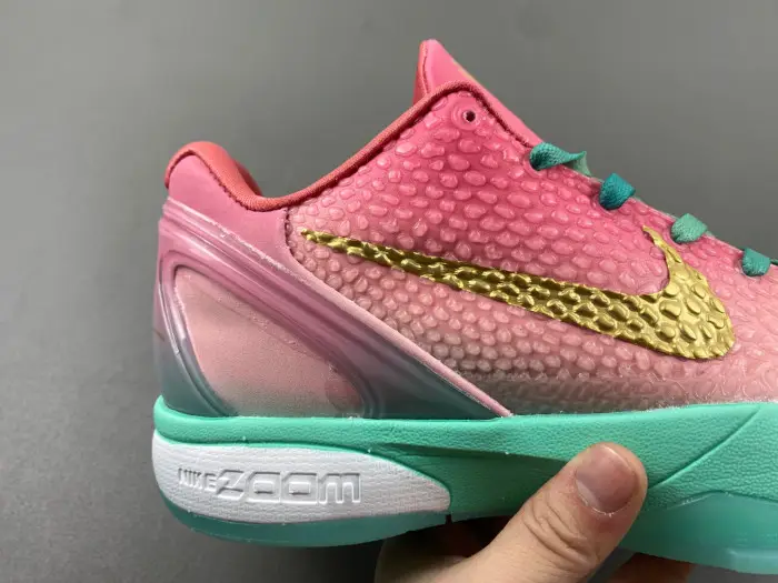 Nike Kobe 6 Protro Peach Green 