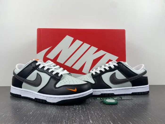 Nike Dunk Low Black Grey Orange 