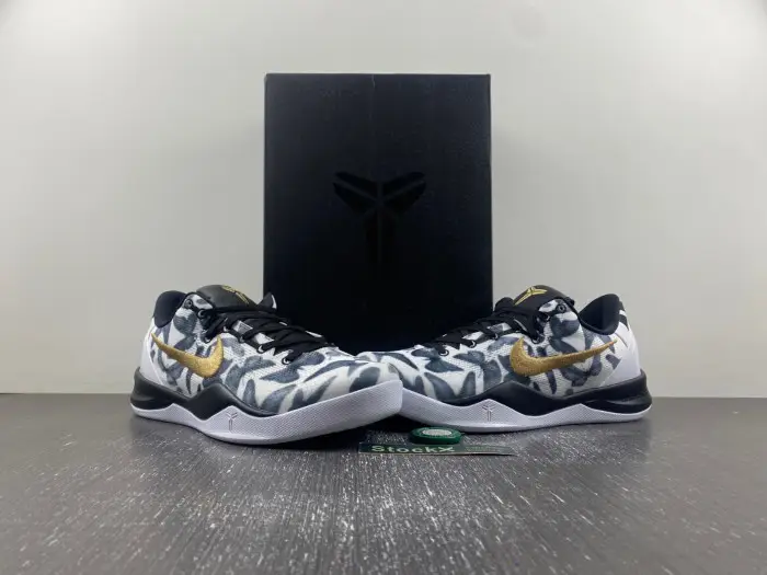 Nike Kobe 8 Protro White Metallic Gold FV6325 