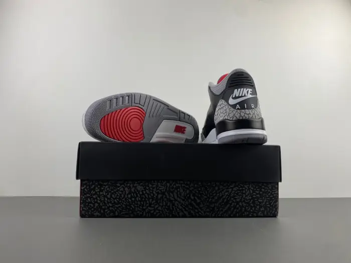 Air Jordan 3 Black Cement 2024 