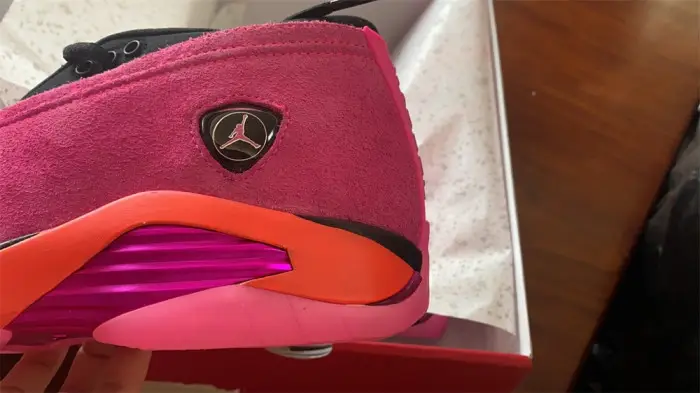 Air Jordan 14 Low WMNS “Shocking Pin 