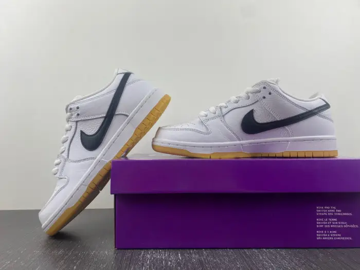 Nike SB Dunk Low Pro White Gum - 