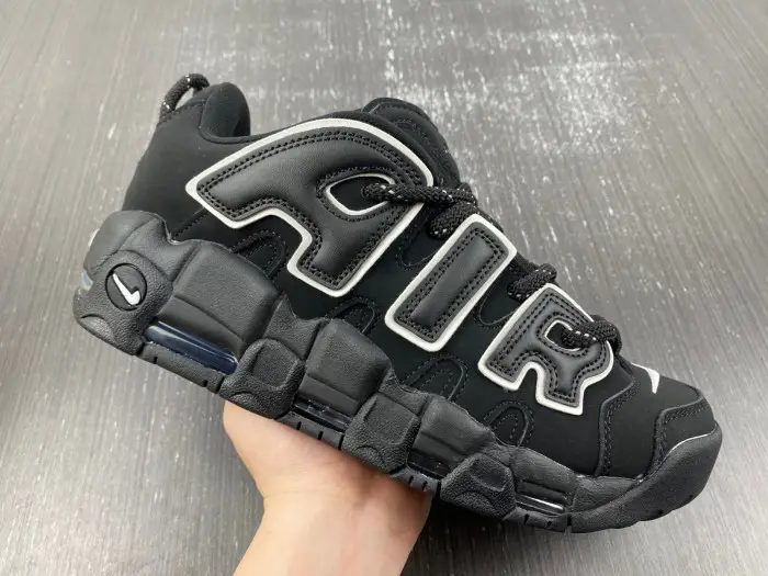 AMBUSH x Nike Air More Uptempo Low Black White 