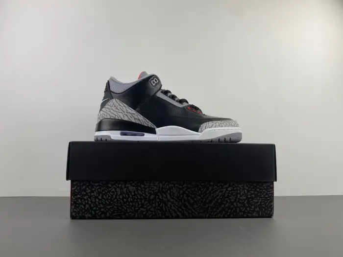 Air Jordan 3 Black Cement 2024 