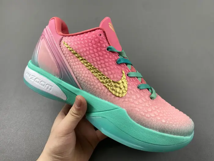 Nike Kobe 6 Protro Peach Green 