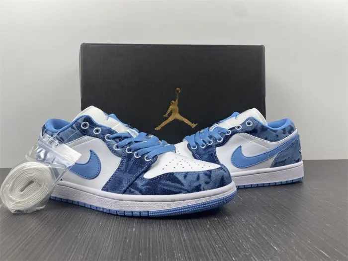 Air Jordan 1 Low Washed Denim 