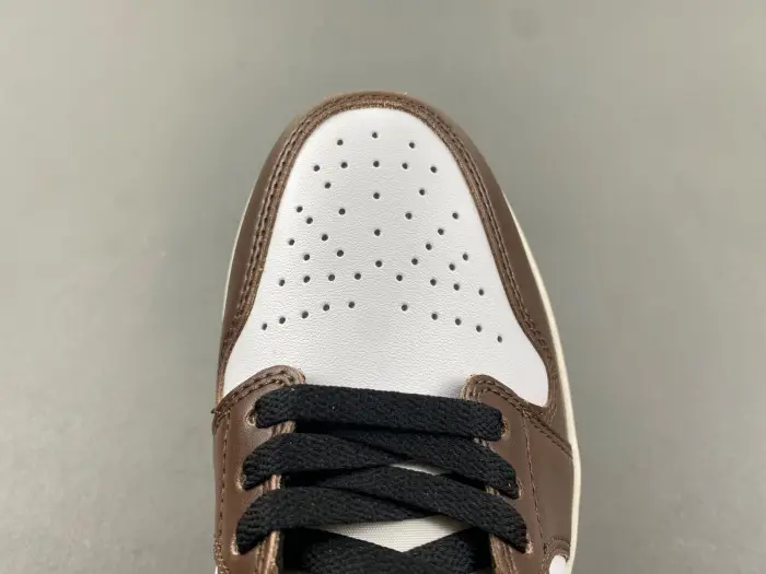 Air Jordan 1 Low SE GS AJ1 Mocha Blue Grey Kids Youth Casual 