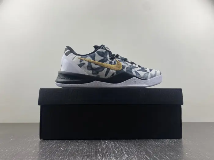 Nike Kobe 8 Protro White Metallic Gold FV6325 