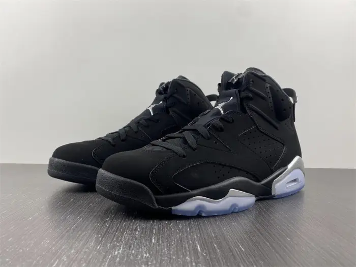 Air Jordan 6 Metallic Silver Chrome 