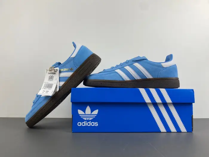 Adidas Handball Spezial Suede Shoes 'Light Blue' - 