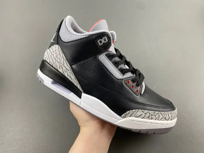 Air Jordan 3 Black Cement 2024 