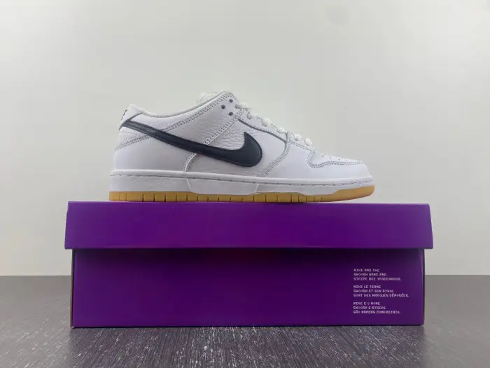 Nike SB Dunk Low Pro White Gum - 