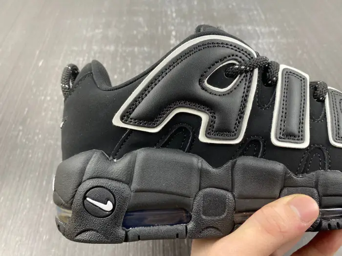 AMBUSH x Nike Air More Uptempo Low Black White 