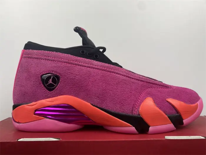 Air Jordan 14 Low WMNS “Shocking Pin 