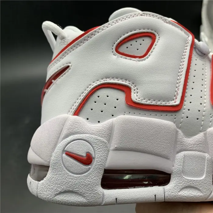 Nike Air More Uptempo 'White Varsity Red' - 