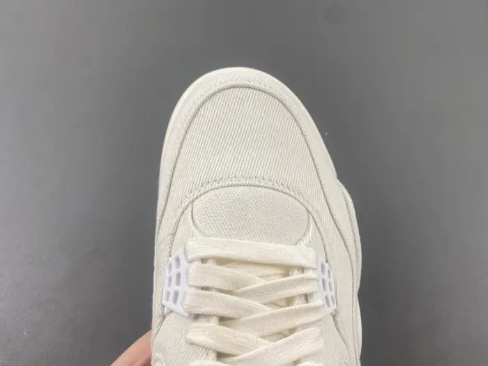 Levi s x Air Jordan 4 Retro White Denim 