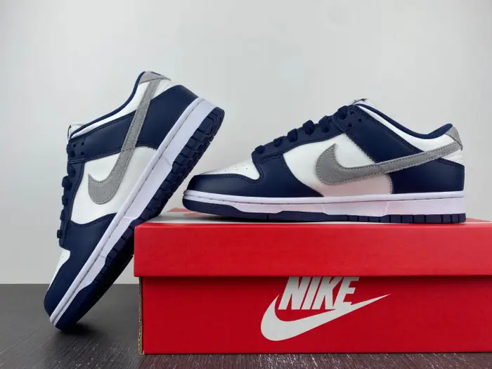Nike Dunk Low Summit White Midnight Navy - 