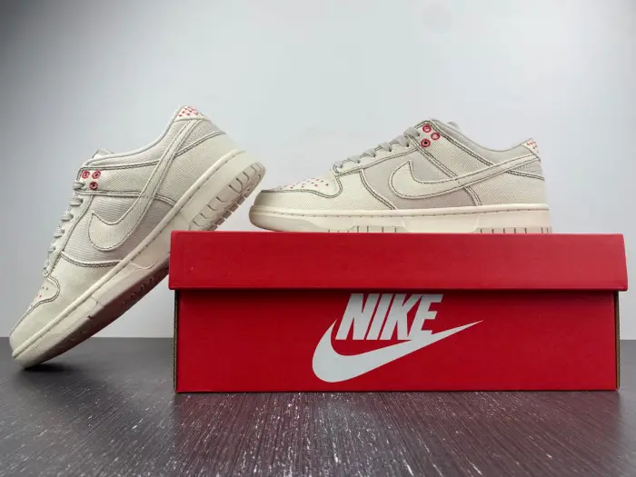 Nike Dunk Low Light Orewood Brown Sashiko - 