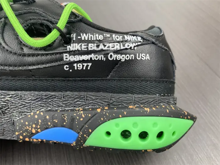 Nike Blazer Low x OFW "Black   Green" 