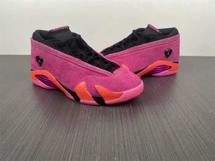 Air Jordan 14 Low WMNS “Shocking Pin 