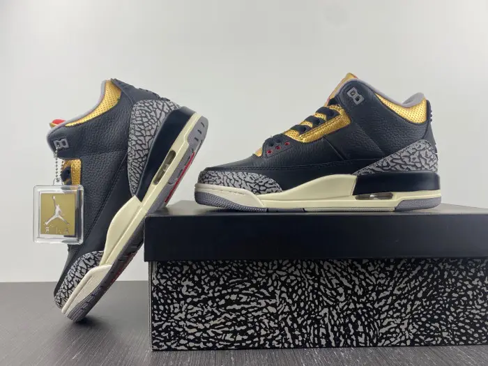 AIR JORDAN 3 WMNS “BLACK GOLD” 
