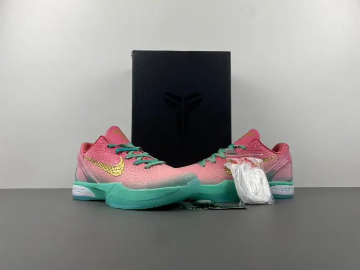Nike Kobe 6 Protro Peach Green 