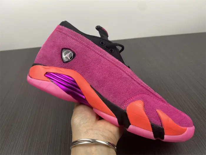 Air Jordan 14 Low WMNS “Shocking Pin 