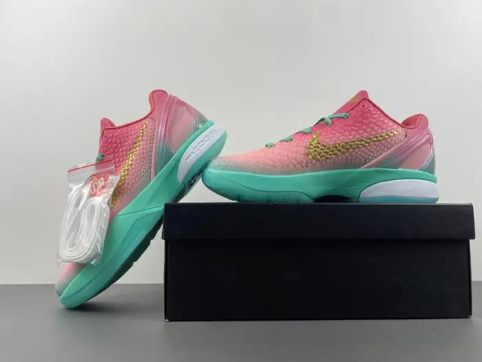 Nike Kobe 6 Protro Peach Green 