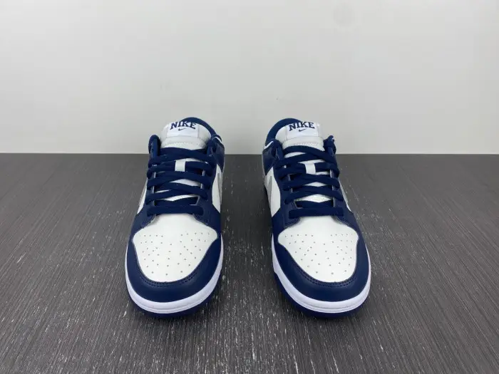 Nike Dunk Low Summit White Midnight Navy - 