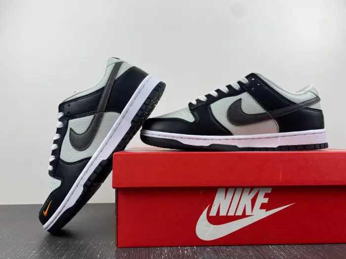 Nike Dunk Low Black Grey Orange 