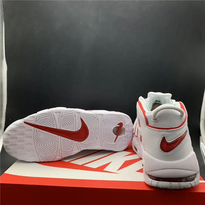 Nike Air More Uptempo 'White Varsity Red' - 