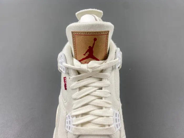 Levi s x Air Jordan 4 Retro White Denim 