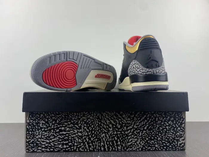 AIR JORDAN 3 WMNS “BLACK GOLD” 