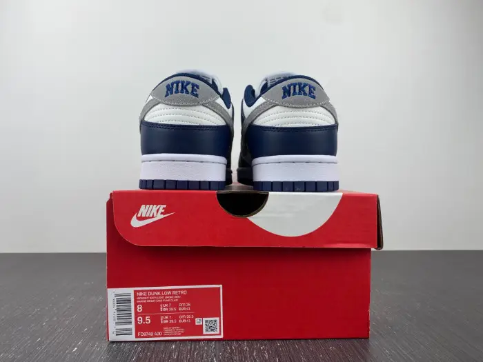 Nike Dunk Low Summit White Midnight Navy - 