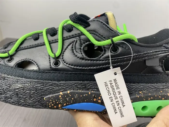Nike Blazer Low x OFW "Black   Green" 